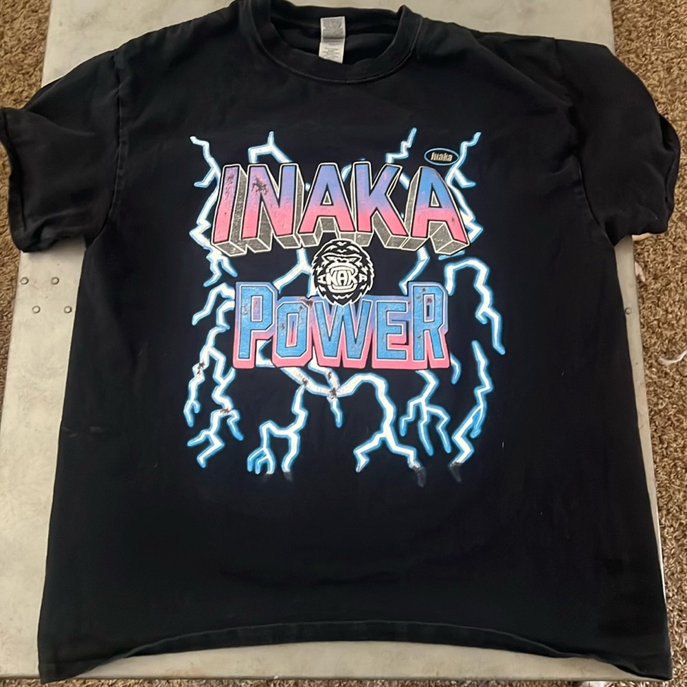 Inaka power, black lightning tee